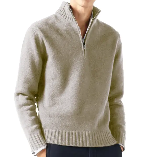 Men's Casual Turtleneck Sweater for Autumn - Image 11