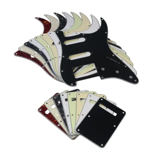 11-Hole SSH ST Electric Guitar Pickguard Set