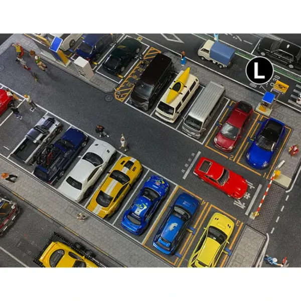 Tokyo Streets 1:64 Scale Car Mat 100x50cm - Image 6