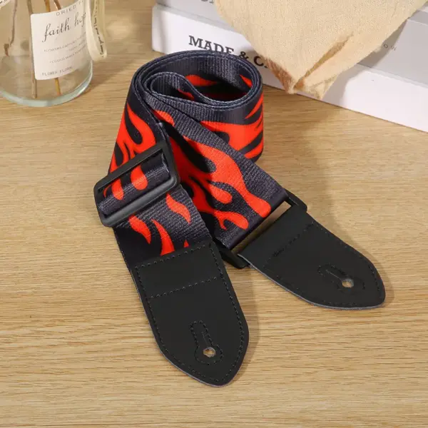 Leather Guitar Strap for Classical Electric Bass - Image 10