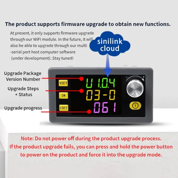 DC Buck Boost Converter 120W Adjustable Module - Image 2