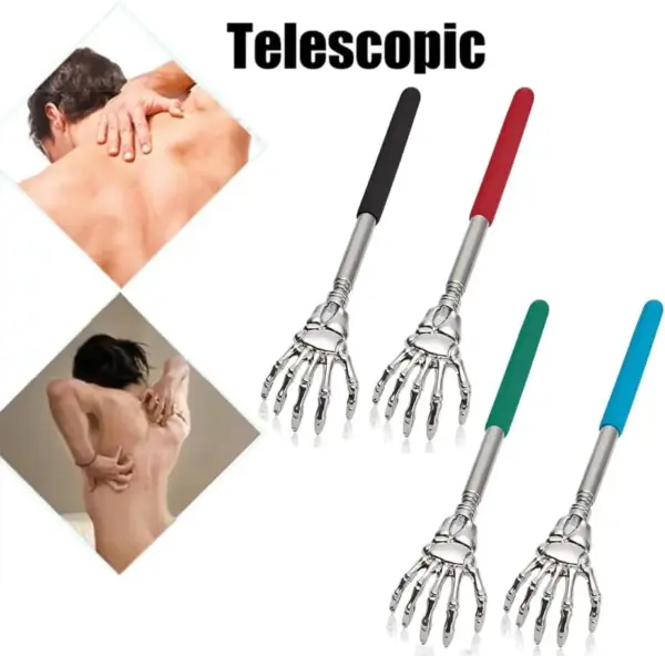 Telescopic Stainless Steel Back Scratcher - Image 4