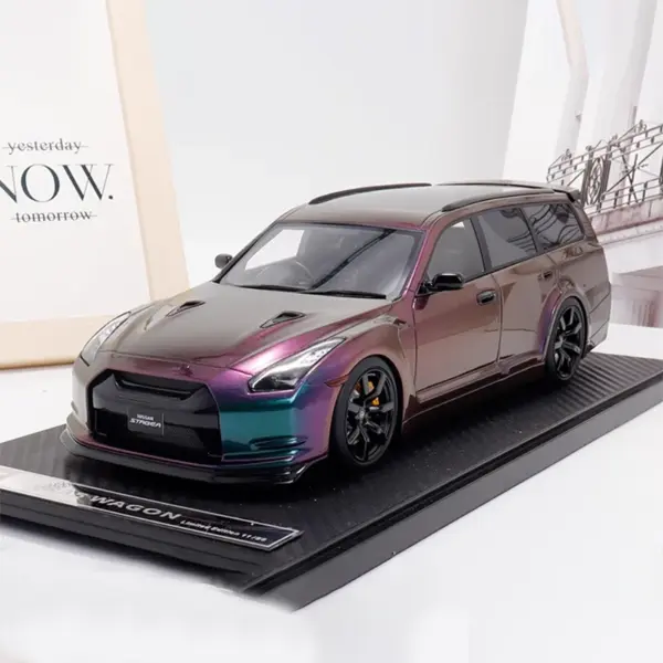Nissan Stagea GTR R35 1:18 Alloy Model Car - Image 6