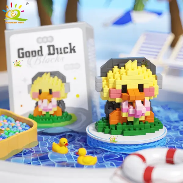 Cute Duck Micro Building Block Set - Image 5