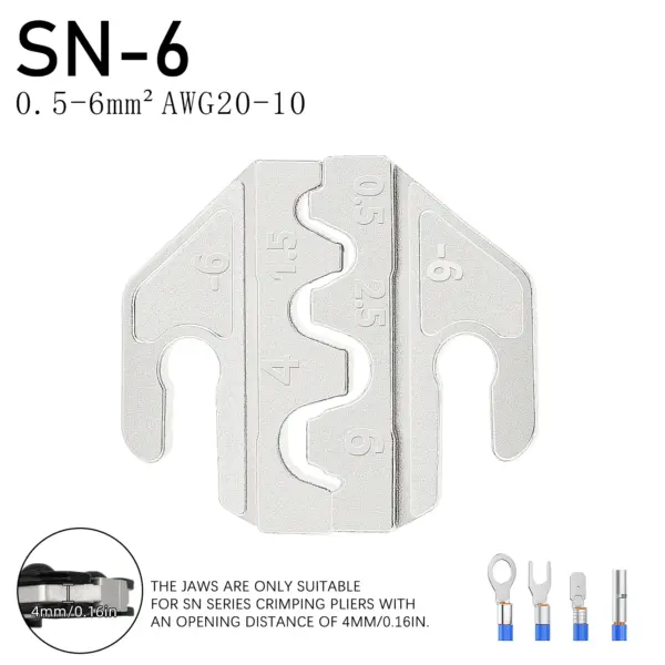 Mini Crimping Tool with 4mm Jaws - Image 9