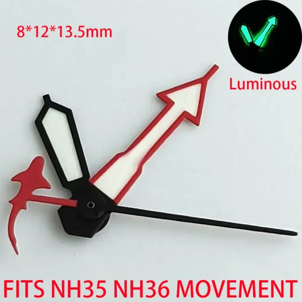 NH35 NH36 Watch Hands Green Luminous Set - Image 30