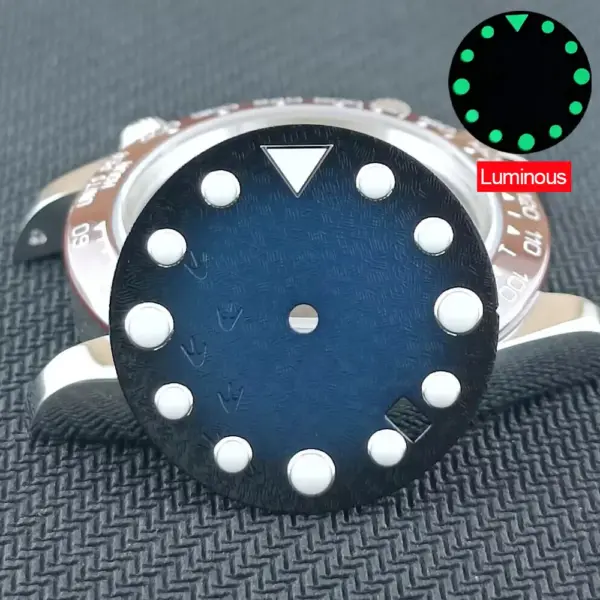 28.5mm Green Luminous Dial for NH35 Movement - Image 7