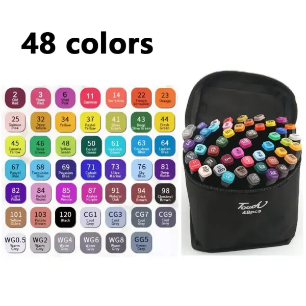 168 Colored Marker Pens Art Set - Image 12