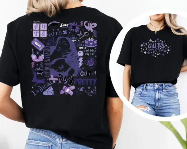 Rodrigo Guts Tour 2024 Unisex T-Shirt - Image 3