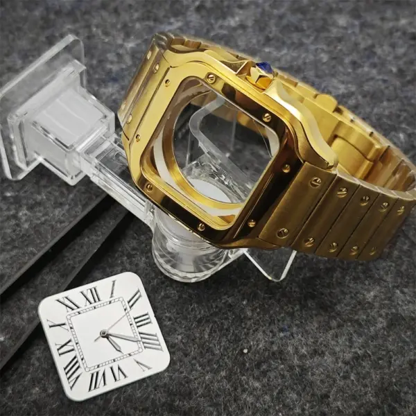 38mm Stainless Steel Watch Case for NH35 4R36 - Image 24