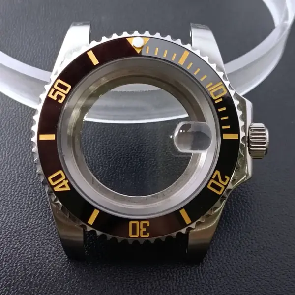 Stainless Steel GMT Watch Case for NH35 Movement - Image 6