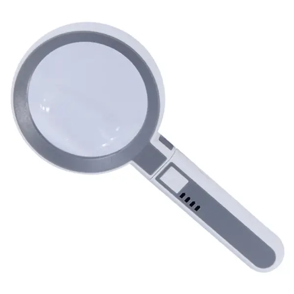 Rechargeable 5x Handheld LED Magnifying Glass - Image 2