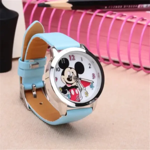 Disney Mickey Mouse Kids Colorful Watch - Image 6