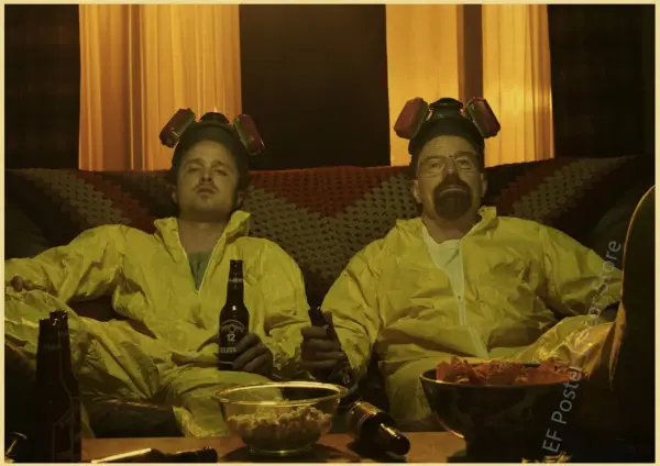 Breaking Bad Retro Canvas Wall Art Poster - Image 7
