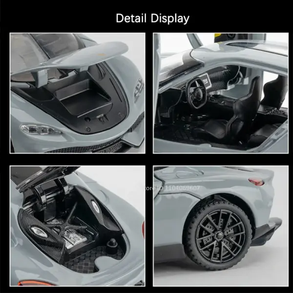 1:32 Scale Alloy Gemera Model Car Toy - Image 5