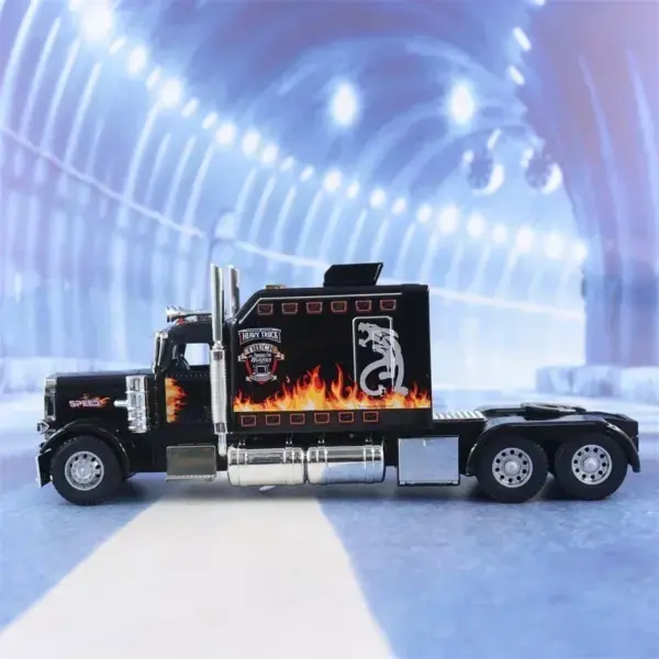 1:24 Peterbilt 389 Alloy Toy Truck Model - Image 4