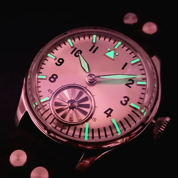 Super Luminous Men's Mechanical Watch Seagull ST3621 - Image 4