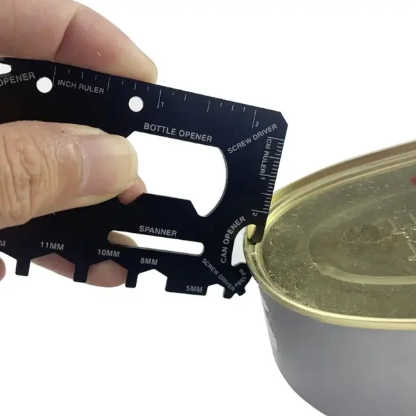 Stainless Steel Multi-Function Credit Tool Card - Image 6