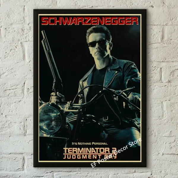 Vintage Movie Poster Canvas Print A4 A3 Sizes - Image 11