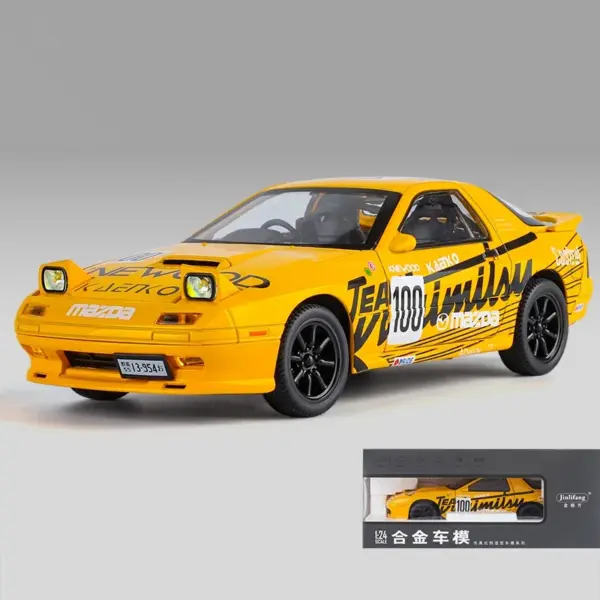 1:24 Mazda RX7 FC Diecast Model Car - Image 7