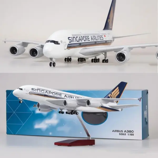 Airbus A380 Singapore Airline Model 1:160 Scale - Image 5