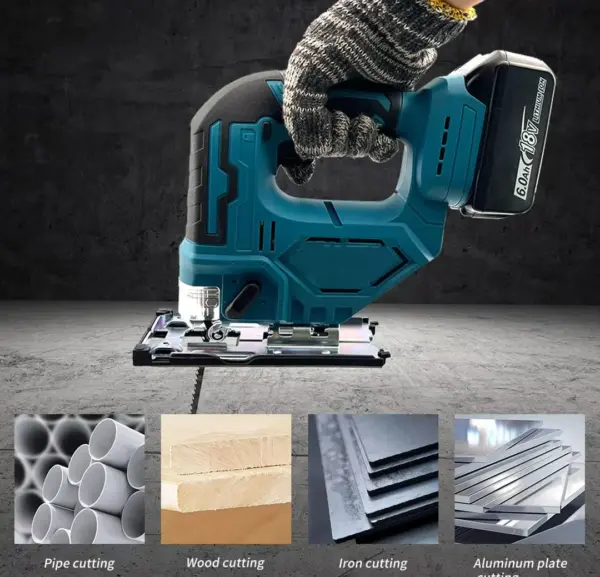 Cordless Electric Jigsaw 18V Woodworking Tool - Image 3