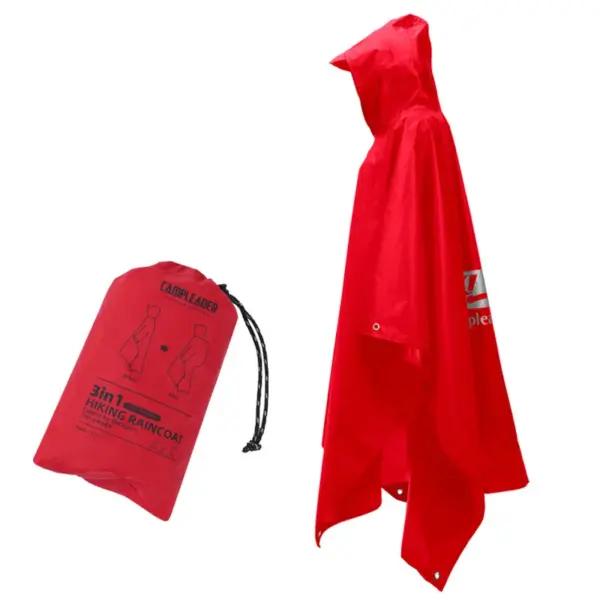 3-in-1 Waterproof Outdoor Rain Jacket - Image 9