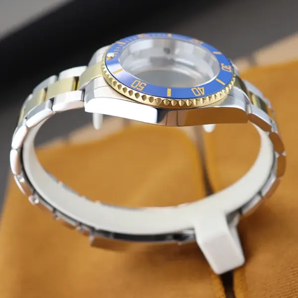 40mm Gold Stainless Steel Watch Case Set - Image 4
