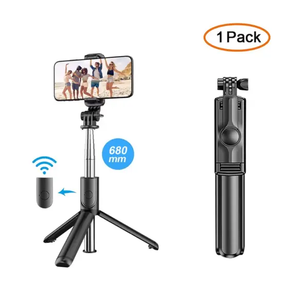 Bluetooth Selfie Stick Tripod for Smartphones - Image 7