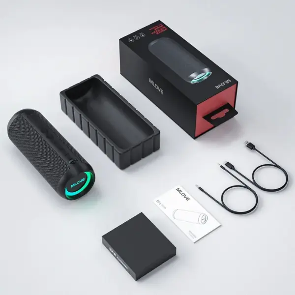 MLOVE E6-L Outdoor Bluetooth Speaker, IPX7 - Image 7