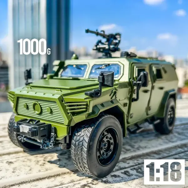 1:24 Diecast DongFeng Military Vehicle Model - Image 2