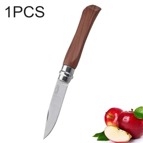 Stainless Steel Folding Fruit Knife Set - Image 8