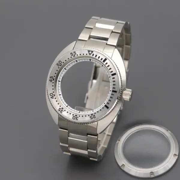 Seiko 6105 6309 Turtle Abalone Watch Case - Image 6