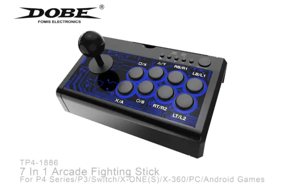7 In 1 Arcade Fighting Stick for Consoles - Image 2