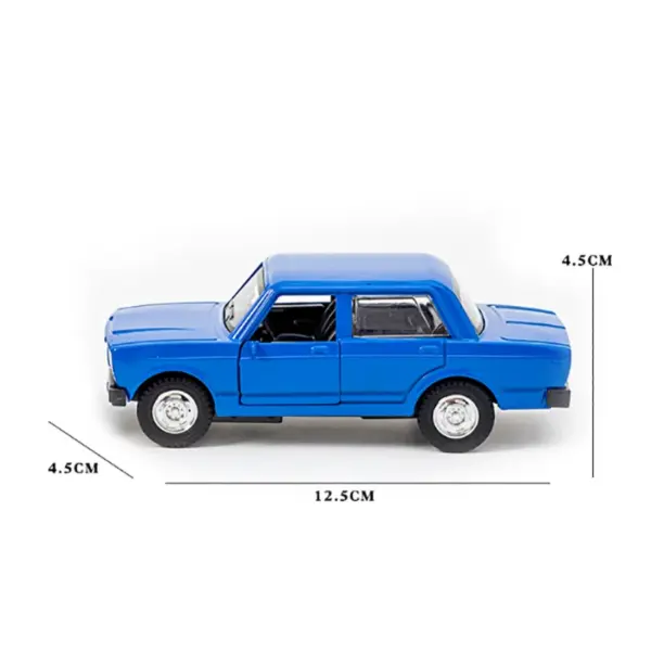 1:32 Scale Metal Alloy Soviet Lada Model Car - Image 4