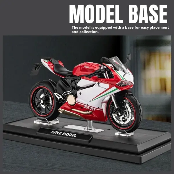 1:12 Scale Ducati 1199 Diecast Motorcycle Model