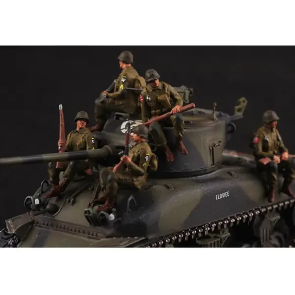 1/72 Scale Resin Soldier Figures Set of 5 - Image 2