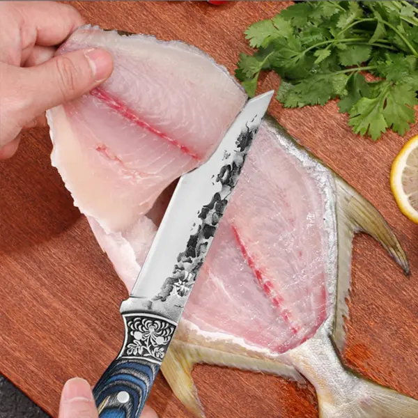 Stainless Steel Boning Cleaver Kitchen Knife - Image 4