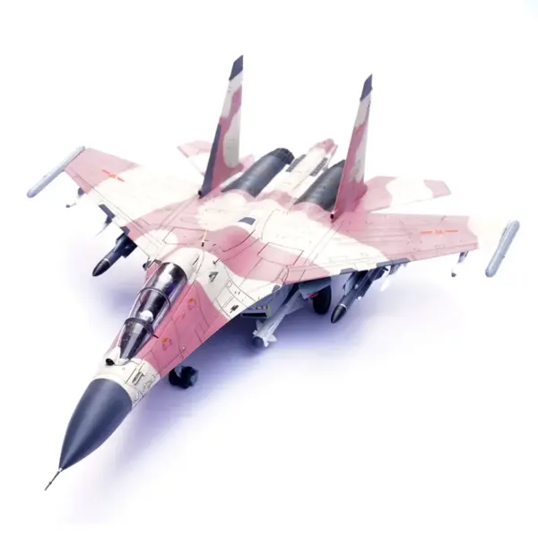 1:72 Scale Su-30MKK Alloy Fighter Model - Image 5