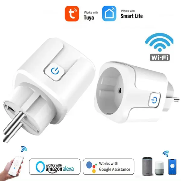 WiFi Smart Plug EU 3000W with Timer Function