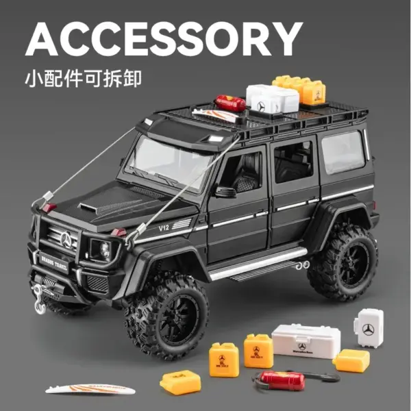 1:24 Mercedes-Benz BRABUS G550 Diecast Model - Image 3