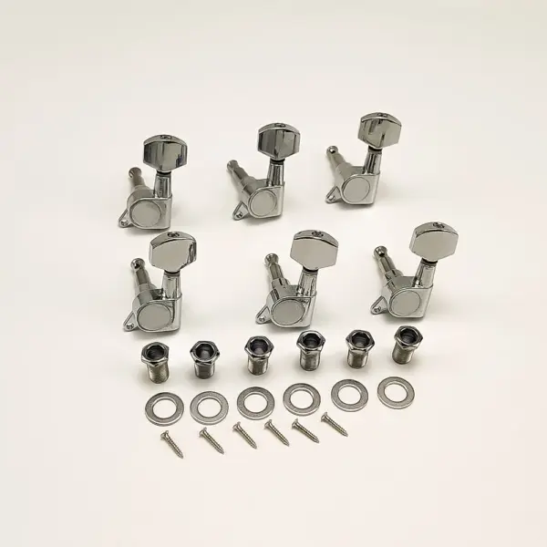 6pcs Acoustic Guitar String Tuning Pegs Set - Image 11