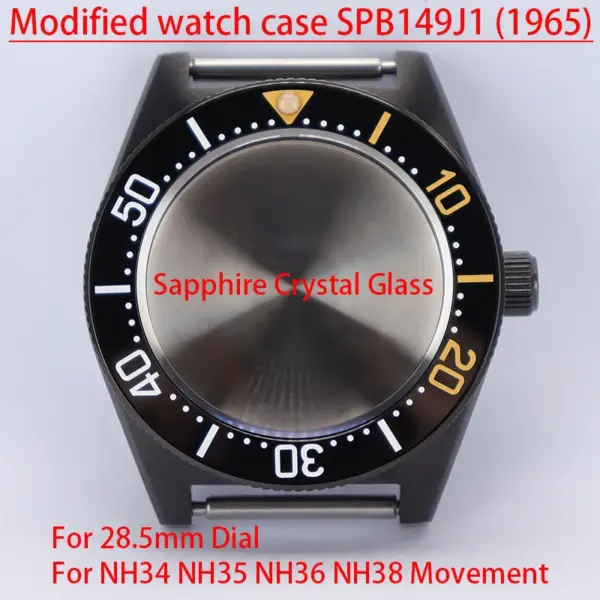 40.5mm Modified Sapphire Watch Case for Seiko - Image 2