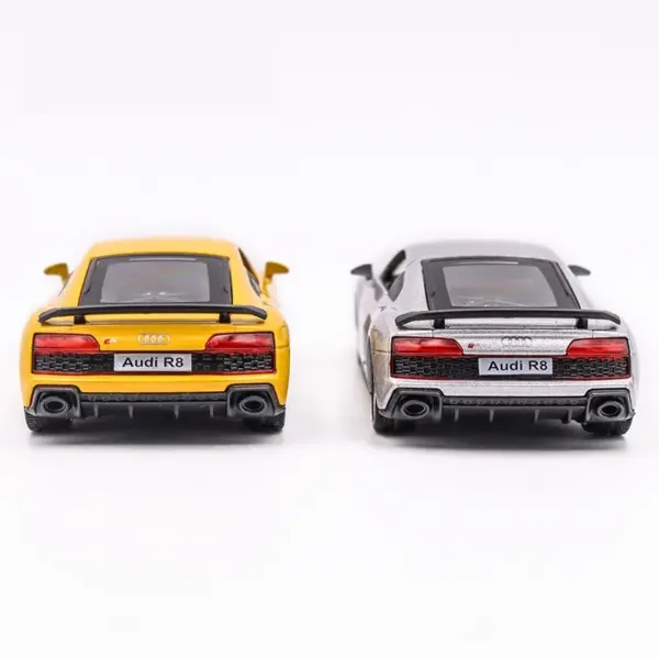 1:36 Audi R8 Coupe Diecast Model Car - Image 6