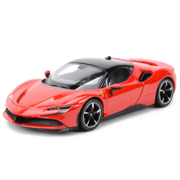 Bburago 1:24 Ferrari SF90 Diecast Model Car - Image 8