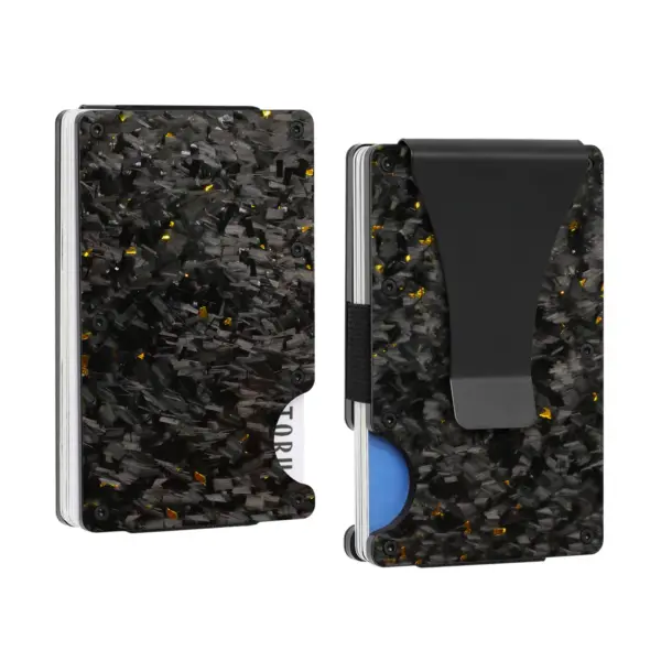 Forged Carbon Fiber RFID Card Holder Wallet - Image 17