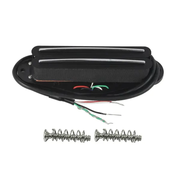 Ceramic Dual Rails Mini Humbucker Pickup Black - Image 7