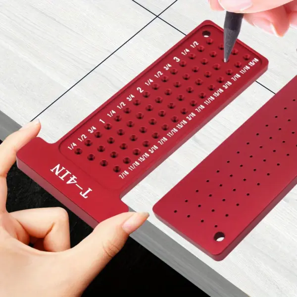 Woodworking Scribe Ruler for Accurate Marking - Image 5