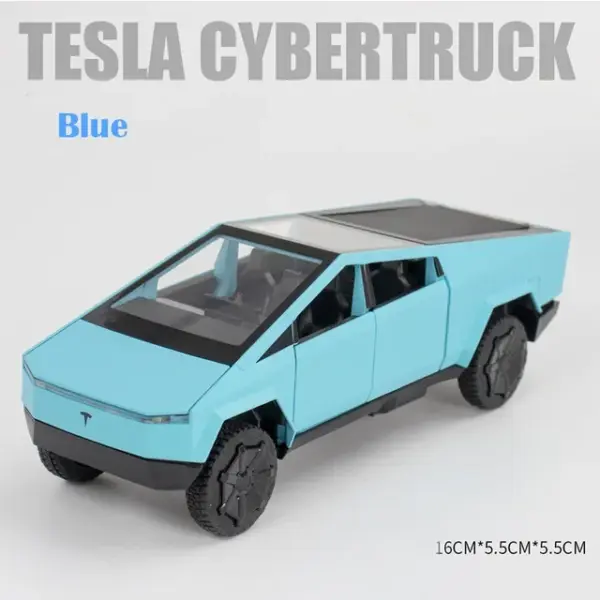 1:32 Tesla Cybertruck Diecast Toy Model - Image 8