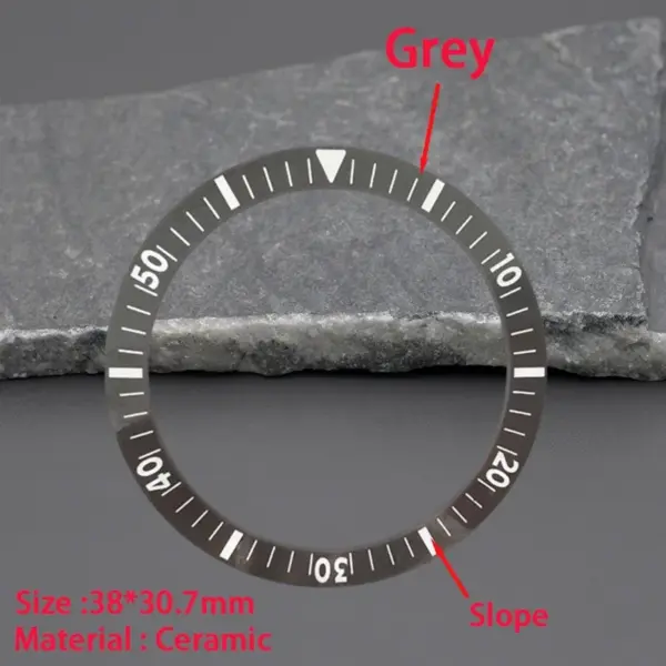 Gray Ceramic Bezel Insert for Omega Watches - Image 21